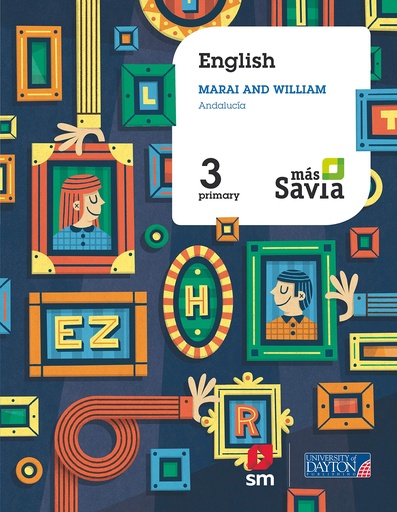 [9788417291716] English. Marai and William. 3 Primary. Más Savia. Andalucía