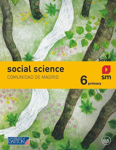 [9788417559175] Social Science. 6 Primary. Más Savia. Comunidad de Madrid