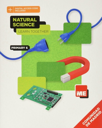 [9788418651069] Natural Science 6 Madrid, Learn Together Student Book + Licencia Digital