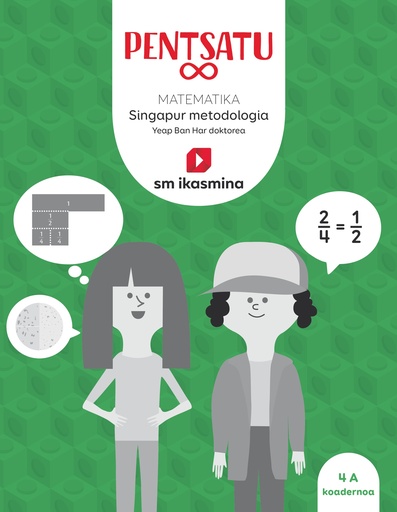 [9788419097057] Pentsatu infinito. Metodología Singapur. 4 Primaria. Cuaderno