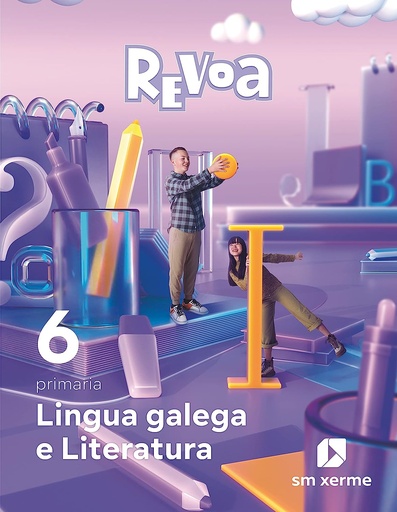 [9788419101501] Lingua galega e Literatura. 6 Primaria. Revoa