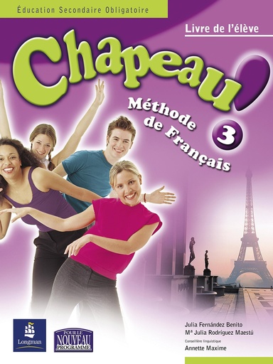 [9788420528373] Chapeau ! 3 livre de l'élève