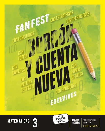 [9788414049983] Proyecto: FanFest - Matemáticas 3. Trimestres [Castilla y León - Galicia]