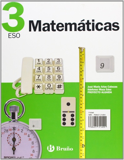 [9788421621400] Matemáticas 3 ESO Segundaria