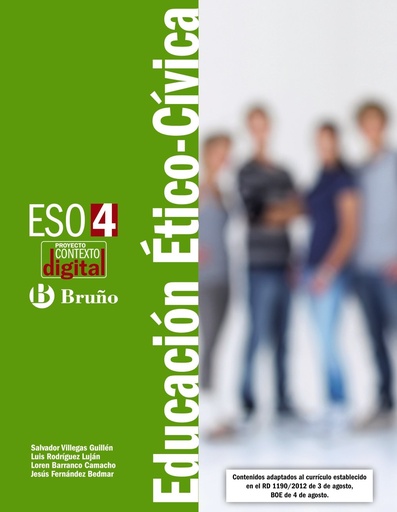 [9788421675083] ContextoDigital Educación ético-cívica 4 ESO - 3 volúmenes: Edición 2012