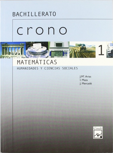 [9788421825914] Crono - Matemáticas 1 BA CCSS