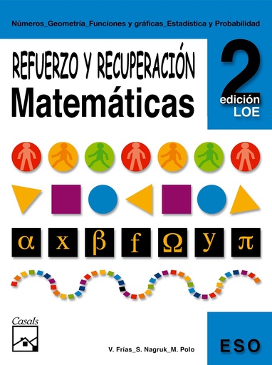[9788421833179] Refuerzo y recuperación. Matemáticas 2