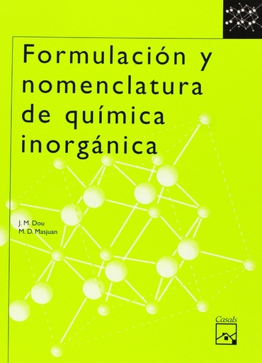 [9788421835135] Formulación y nomenclatura de química inorgánica