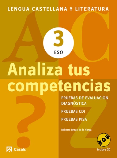 [9788421853115] Analiza tus competencias. Lengua castellana y Literatura 3 ESO