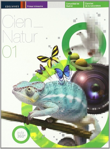 [9788426376169] Ciencias Naturales 1º ESO (Tres Trimestres) C. Madrid (Proyecto Aula 360º)