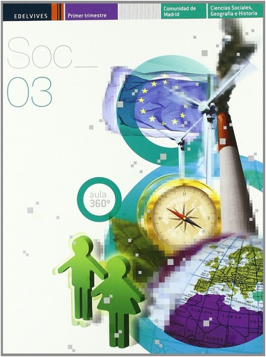 [9788426376251] Ciencias Sociales 3º ESO Comunidad de Madrid (Proyecto Aula 360º)