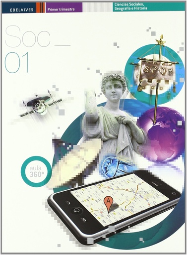 [9788426378132] Ciencias Sociales 1º ESO (Geografía e Historia) (Aula 360º)