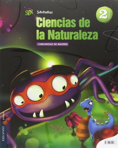 [9788426395948] Ciencia de la Naturaleza 2º Primaria- C. de Madrid (Superpixépolis)