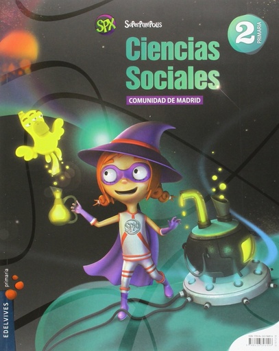 [9788426396006] Ciencias Sociales 2º Primaria- C. de Madrid (Superpixépolis)