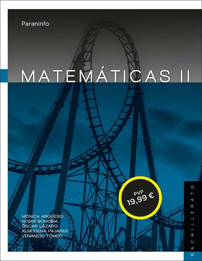 [9788428335492] Matemáticas II. 2º Bachillerato