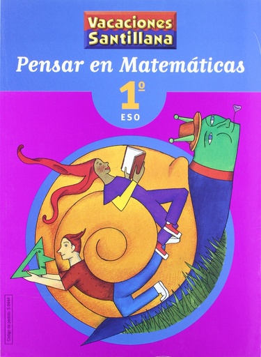 [9788429494440] VACACIONES PENSAR EN MATEMATICAS 1 ESO