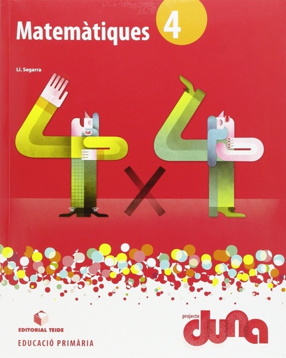 [9788430719280] Matemàtiques 4. Projecte Duna - llibre -