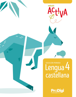 [9788430740628] Cuaderno. Lengua castellana 4 EP - Activa. ProDigi
