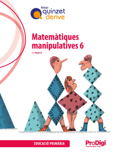 [9788430741328] Matemàtiques manipulatives 6 EP- Quinzet-Derive. ProDigi