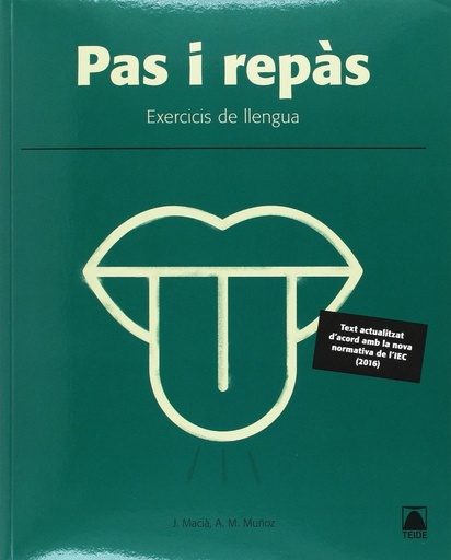 [9788430752980] Pas i repàs 1. Llengua 1 Batxillerat + solucionari