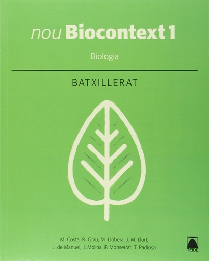 [9788430753574] Nou Biocontext 1. Biologia - edició 2016&nbsp;