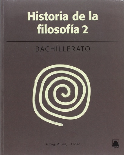 [9788430753673] Historia de la filosofía 2. Bachillerato (2016)