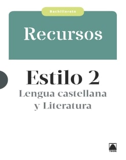 [9788430754434] Recursos didácticos. Estilo 2. Lengua castellana y Literatura BACH.