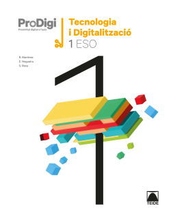 [9788430773749] Quadern ProDigi. Tecnologia i Digitalització 1 ESO