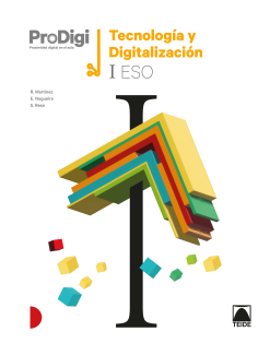 [9788430774852] Cuaderno ProDigi. Tecnología y Digitalización I ESO
