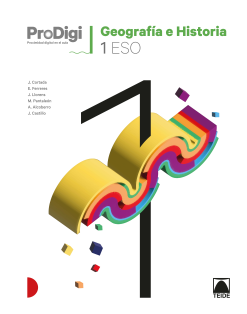 [9788430774906] Cuaderno ProDigi. Geografía e Historia 1 ESO