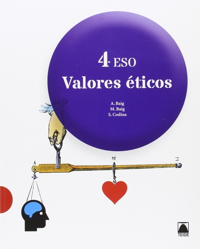 [9788430787661] Valores éticos 4 ESO