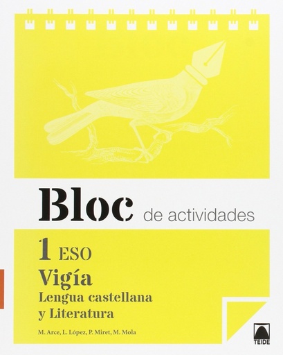 [9788430789856] Bloc de actividades. Vigía. Lengua castellana y Literatura 1 ESO
