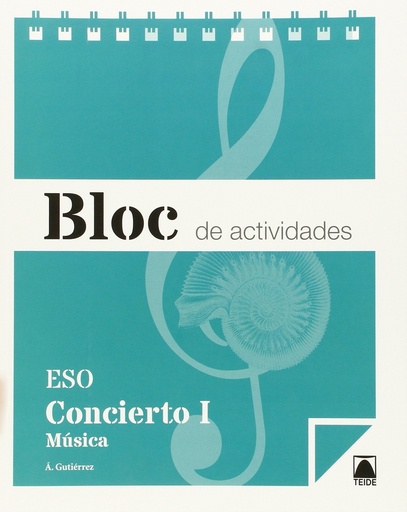 [9788430790159] Bloc de actividades. Concierto. Música I ESO