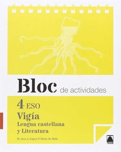 [9788430791682] Bloc de actividades. Vigía. Lengua castellana y literatura 4 ESO