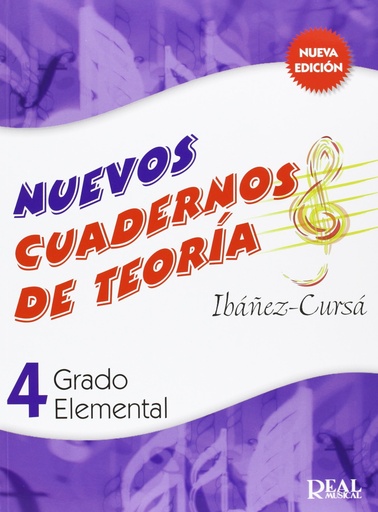 [9788438710883] Cuadernos de Teoría, Grado Elemental Volumen 4 (RM Teoria de la musica)