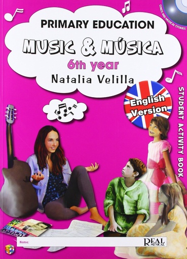 [9788438712641] MUSIC AND MUSICA 6 - STUDENT BOOK: MUSIC & MÚSICA VOL.6