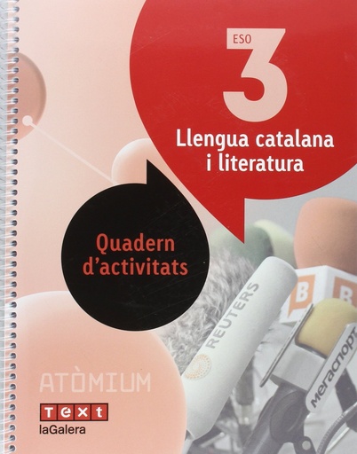 [9788441224391] Llengua catalana i literatura Quadern d'activitats 3 ESO Atòmium
