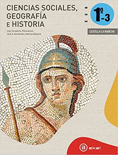 [9788446035589] Ciencias Sociales. Geografía E Historia. Castilla La Mancha. Trimestral. 1º ESO - Edición 2012