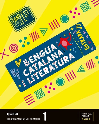 [9788447950287] Quadern Llengua catalana i literatura 1r Primària Fanfest - Espiral