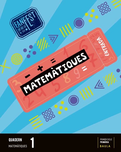 [9788447950300] Quadern Matemàtiques 1r Primària Fanfest - Espiral