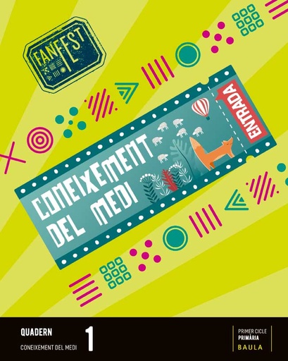 [9788447950317] Quadern Coneixement del medi 1r Primària Fanfest - Espiral
