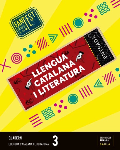 [9788447950324] Quadern Llengua catalana i literatura 3r Primària Fanfest - Espiral