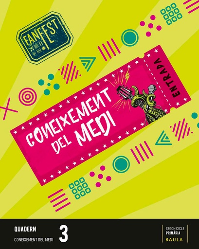 [9788447950355] Quadern Coneixement del medi 3r Primària Fanfest - Espiral