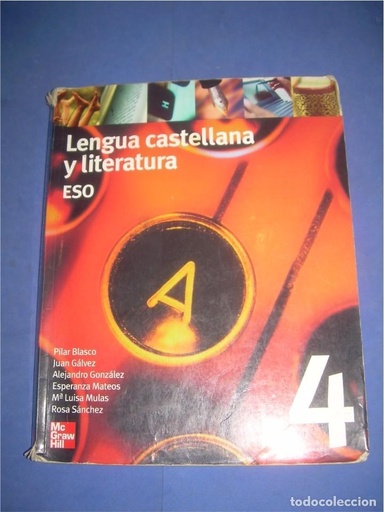 [9788448121471] LENGUA CASTELLANA Y LITERATURA. 4 ESO - 9788448121471