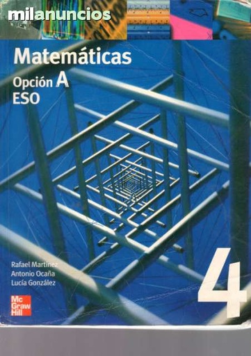 [9788448127589] Matematicas 4º eso opción A