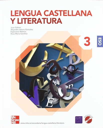[9788448149673] LENGUA CASTELLANA Y LITERATURA 3 de la ESO
