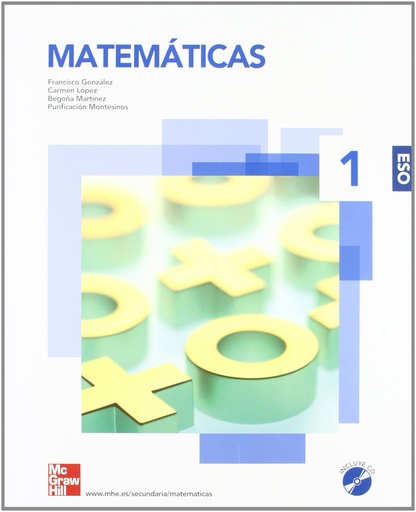 [9788448149727] MATEMATICAS 1 ESO McGraw-Hill