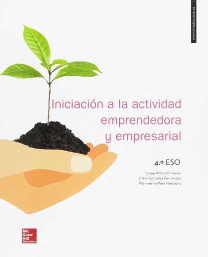 [9788448612429] LA INICIACION A LA ACTIVIDAD EMPRESARIAL Y EMPRENDEDORA 4 ESO. LIBRO ALUMNO.