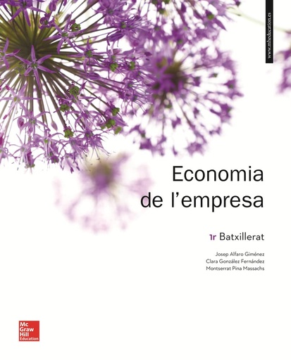 [9788448614522] LA - Economia de l'empresa 1er. Batxillerat. Llibre alumne