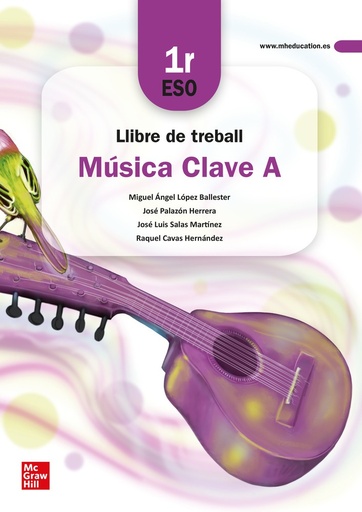 [9788448634209] Llibre de treball Música Clau A - 1r ESO